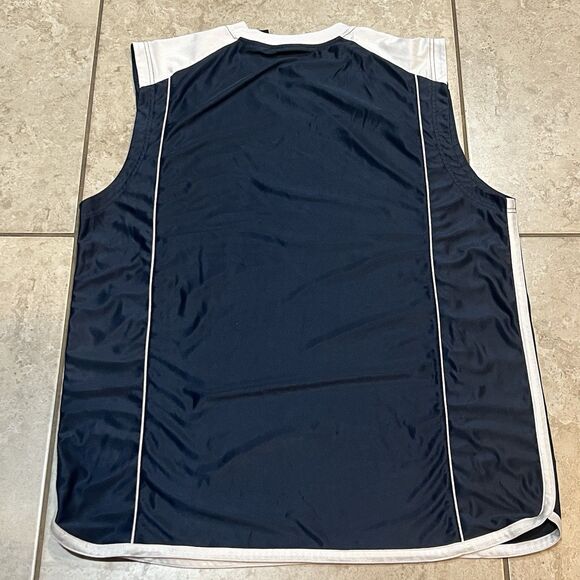 Highland Outfitters Men's: XL Navy/White Sleeveless Active Wear T-Shirt - Picture 3 of 3